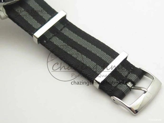 0324 2018 Seamaster Diver 300M VSF Best Edition Black Ceramic Dial on Black Gray Nato Strap A Unique 8057